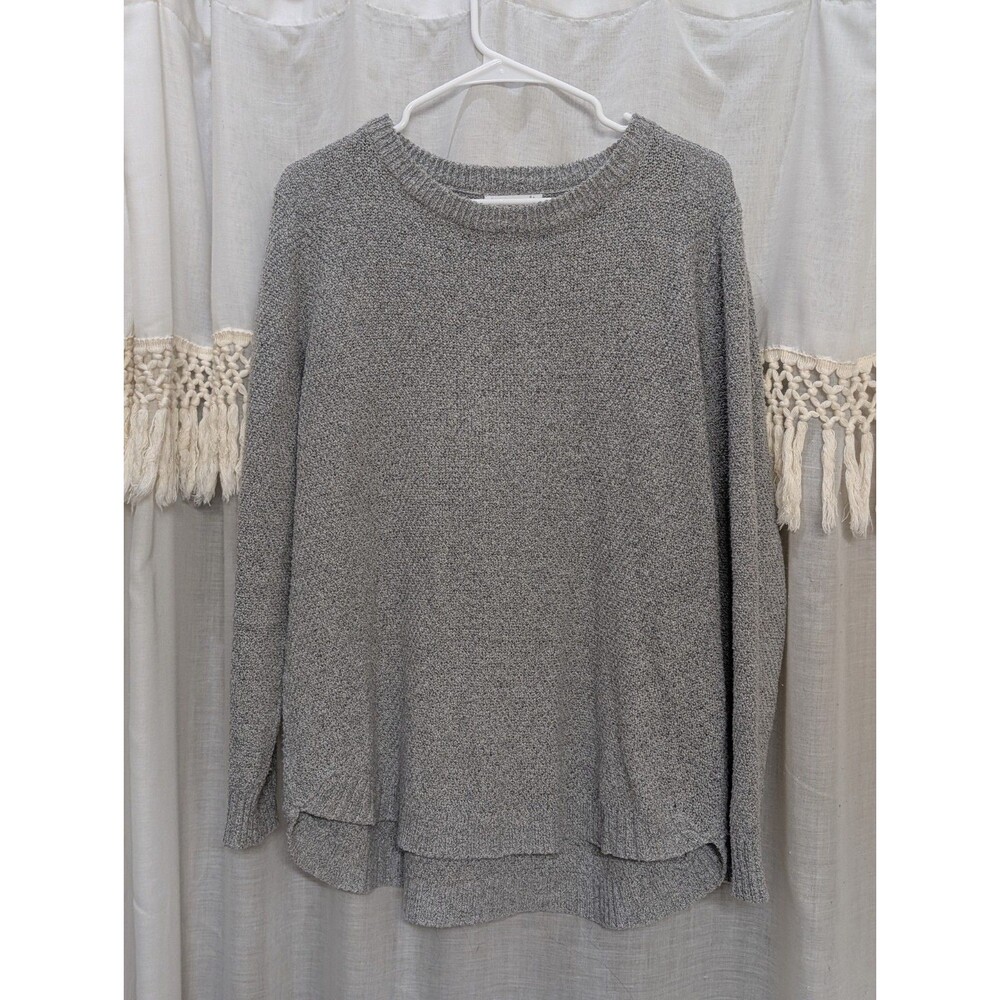 Pink Clover Gray Women's Sweater, Large